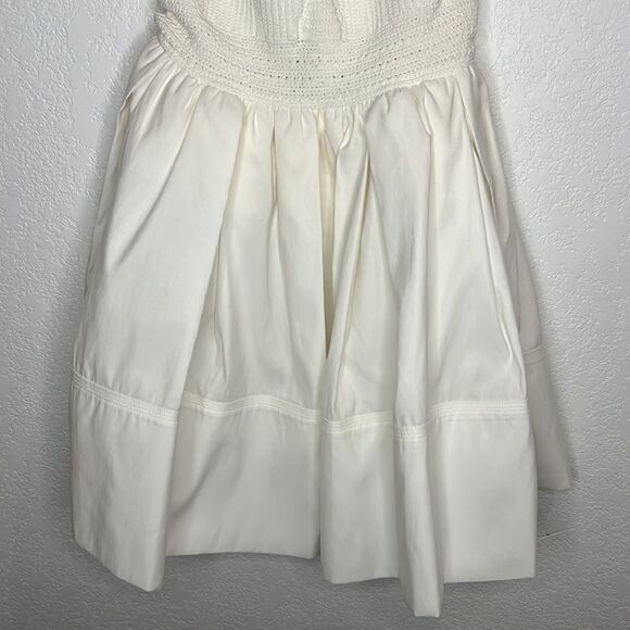 NWT A.L.C. Salines Dress White Size 6 - Picture 5 of 15